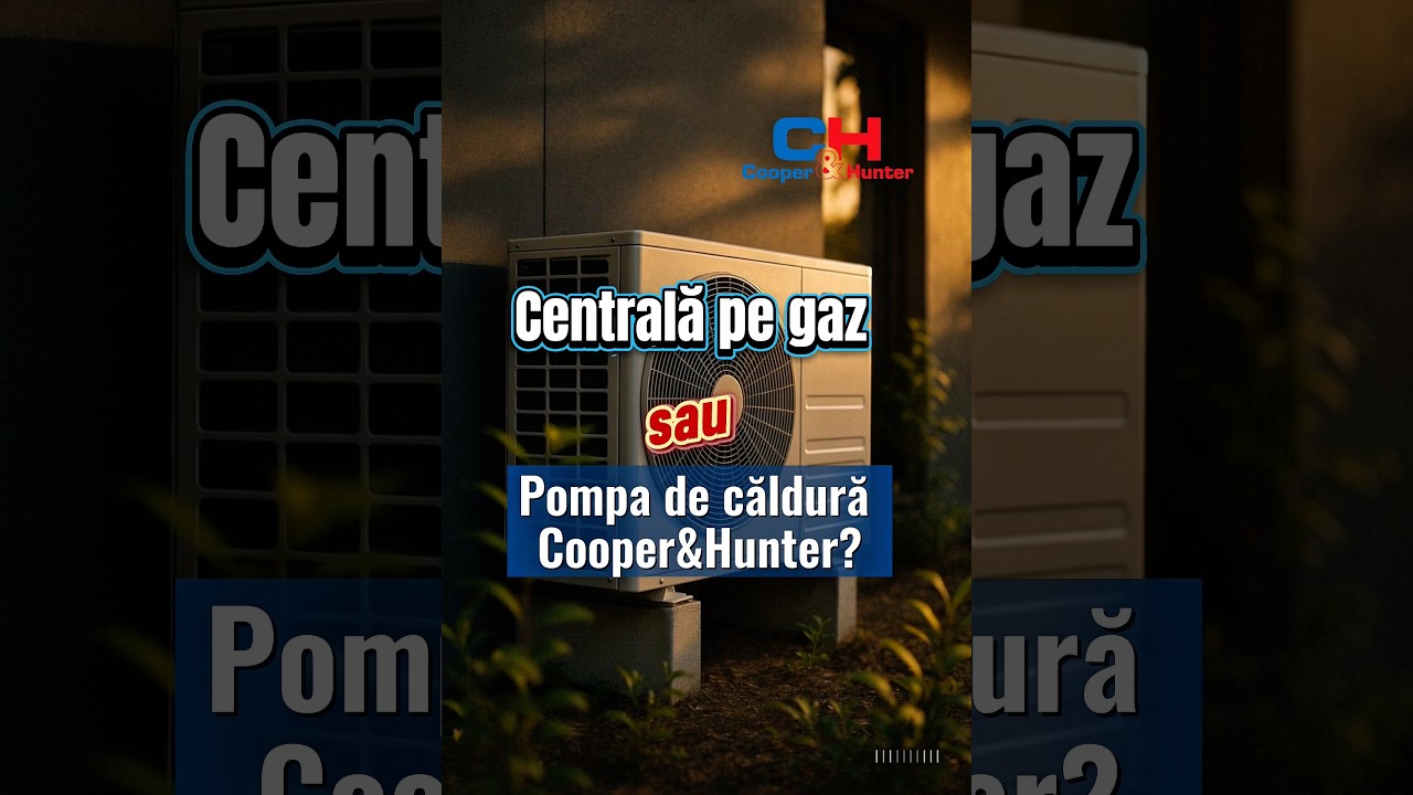 Centrală pe gaz sau pompă de căldură? Uite diferența