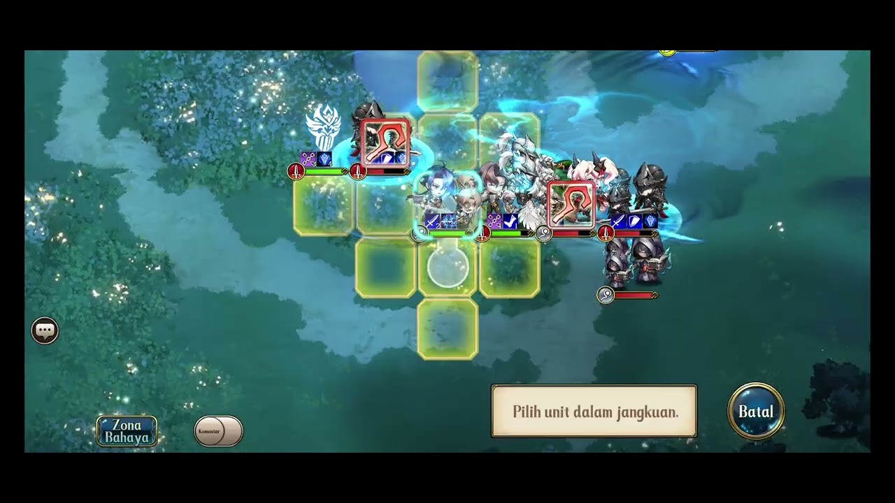 Langrisser Sea Echo of Toywar Chapter of the Plains II MAP 7