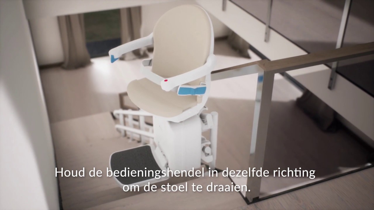 Handicare 2000 - Traplift voor krappe bochten