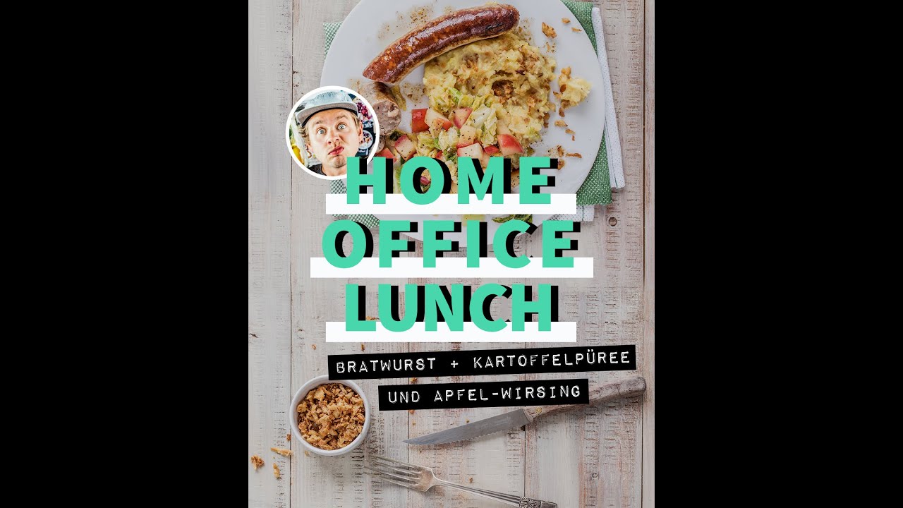#Bratwurst mit Kartoffelpüree und Apfel-Wirsing