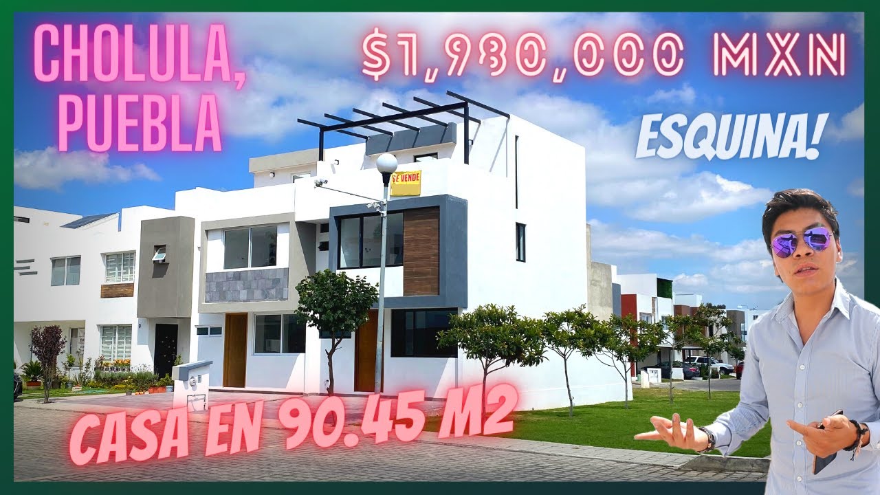 CASA en VENTA por debajo de DOS MILLONES de pesos // Casa en ESQUINA y más 😎CHOLULA, PUEBLA