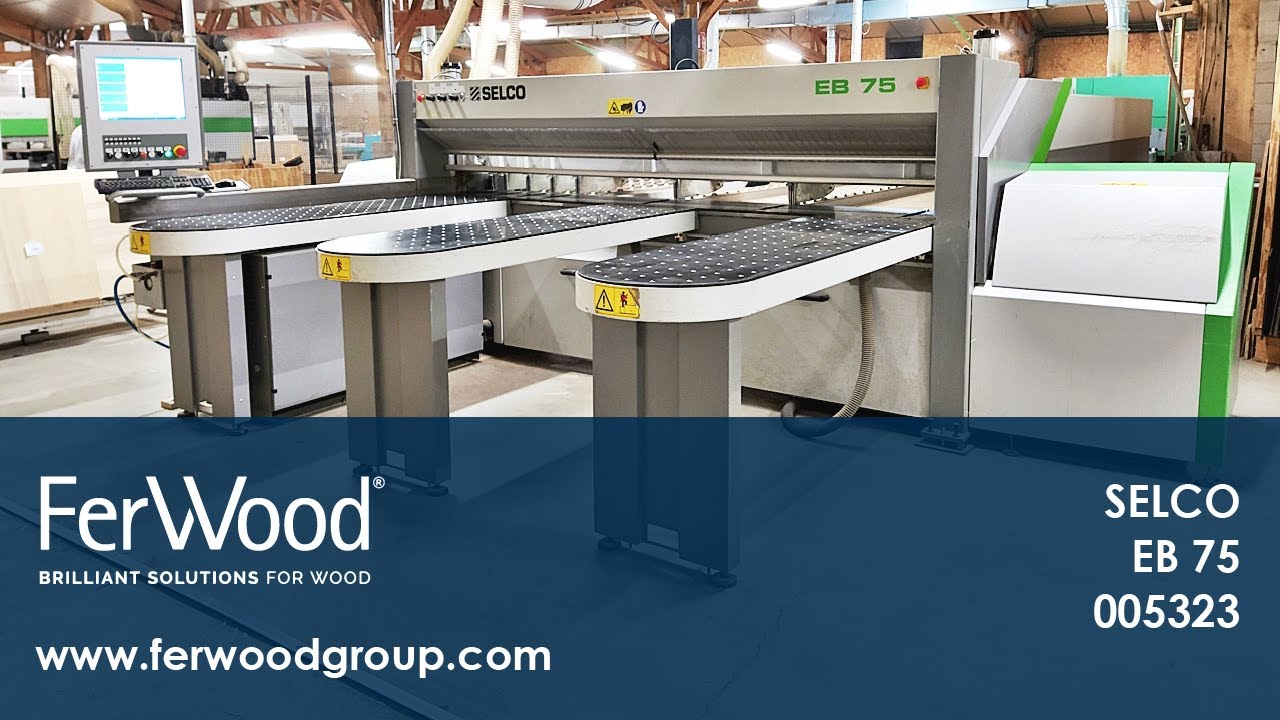 Sezionatrice a carico frontale in azione - SELCO EB 75 - Ferwoodgroup - 005323