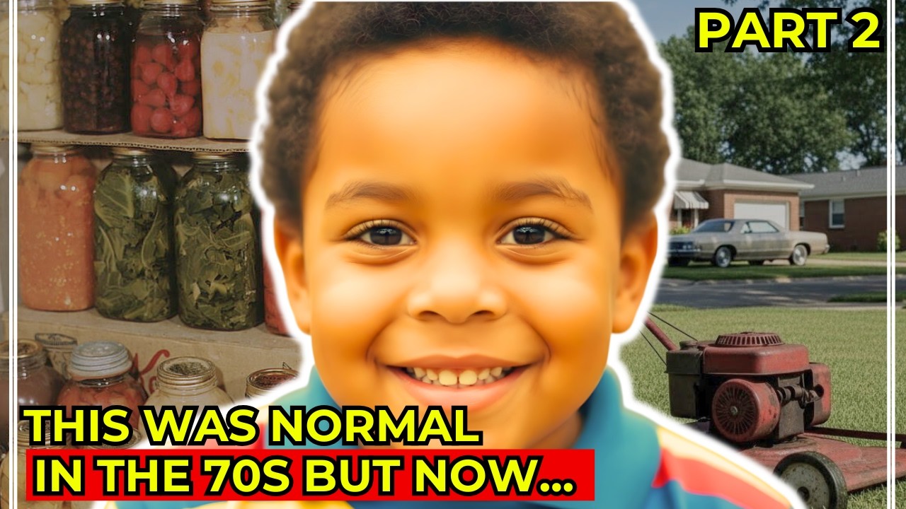 25 Skills Every Black Kid Had in the 1970s That Kids Today Can't Do!