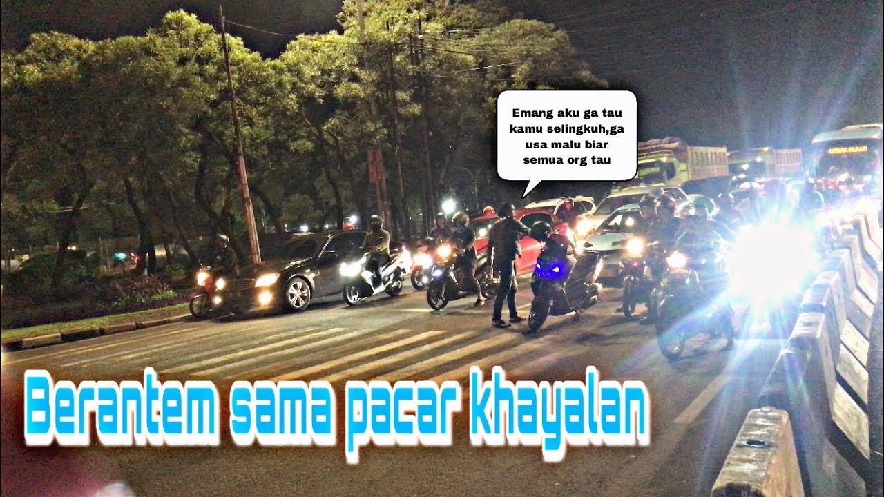 PRANK ! BERANTEM AMA PACAR DI LAMPU MERAH