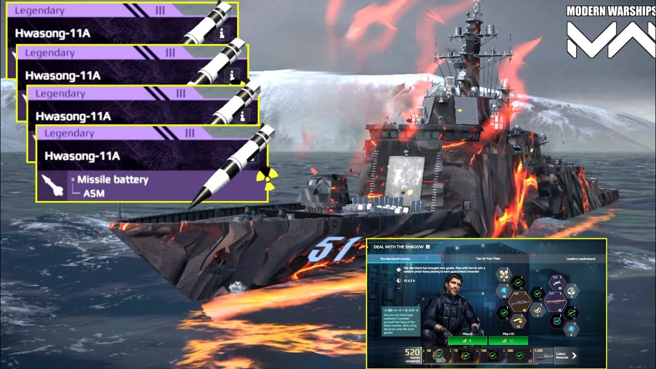 KPN Choe Hyon - Deal With The Shadow Reward Ship Gameplay Modern Warship 