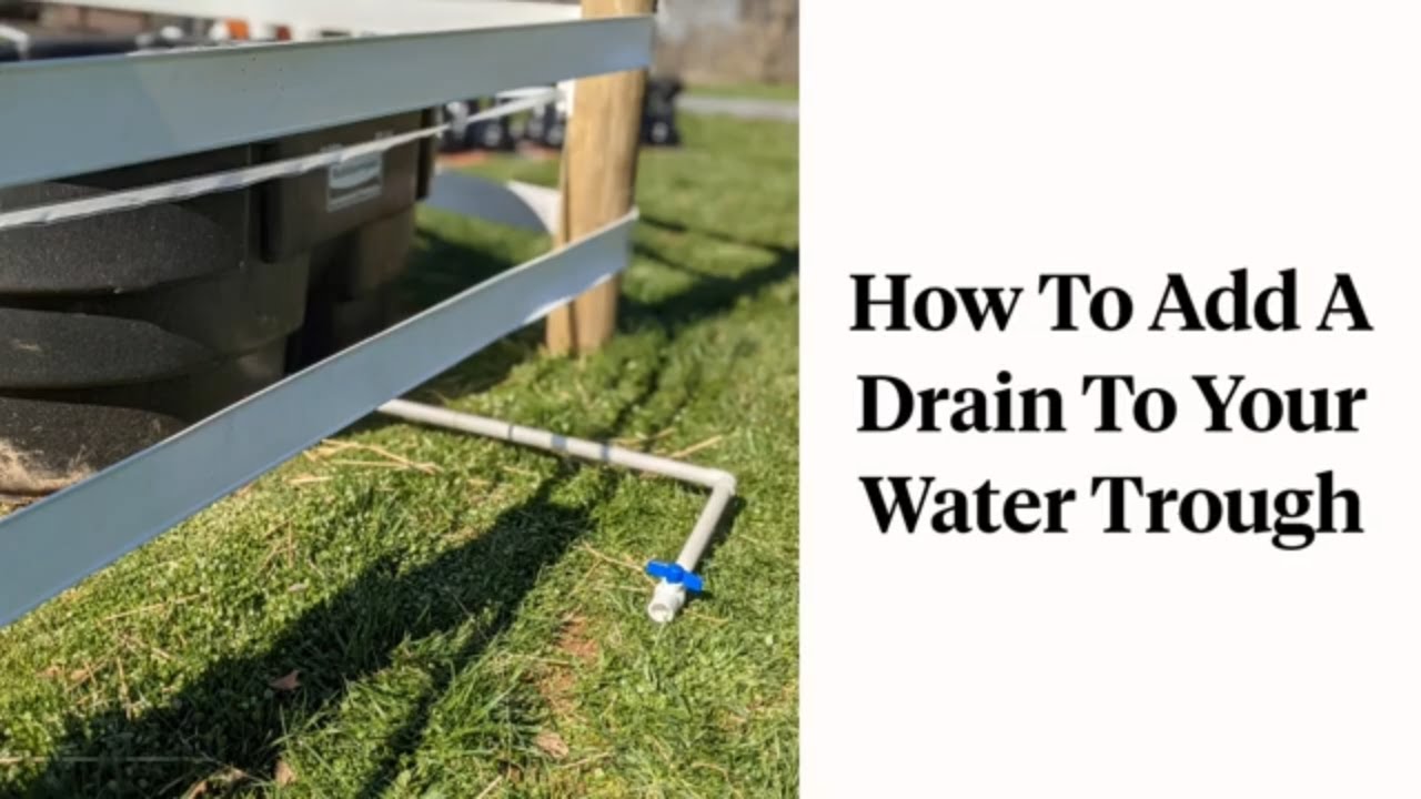 How to Create an Easy Trough Drain Extension: Step-by-Step Guide for Efficient Water Flow
