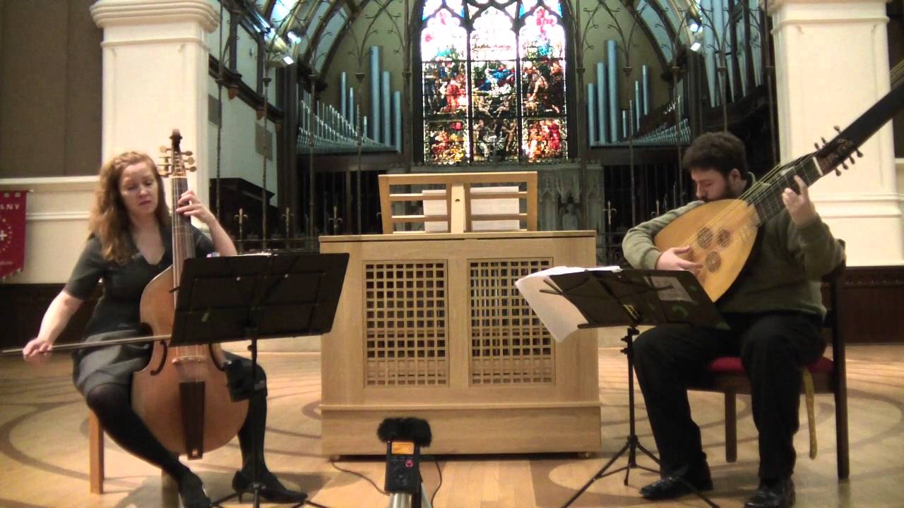 Marais: Tombeau pour M. de Ste. Colombe   Amy Domingues, viola da gamba and Anthony Harvey, theorbo