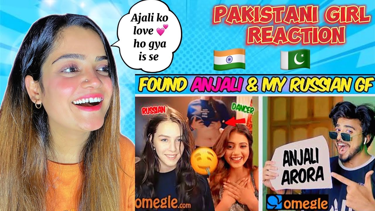 Omegle With Anjali Arora and Russian Girls | Omegle India | @Adrishyaa