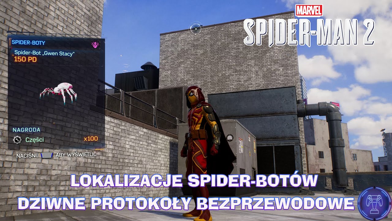 Marvel's Spider Man 2 - Spider-boty - Dziwne protokoły bezprzewodowe