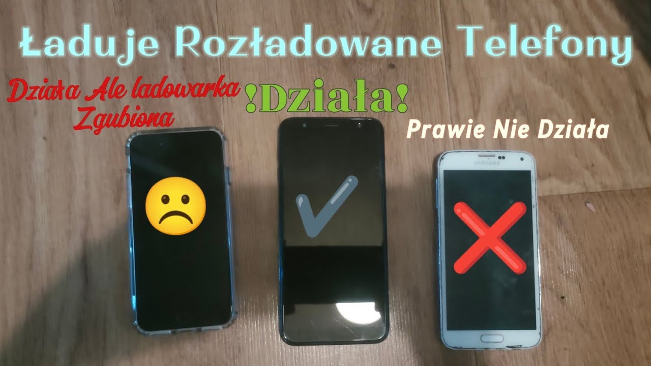 Ładuje Rozładowane Telefony z Wczoraj