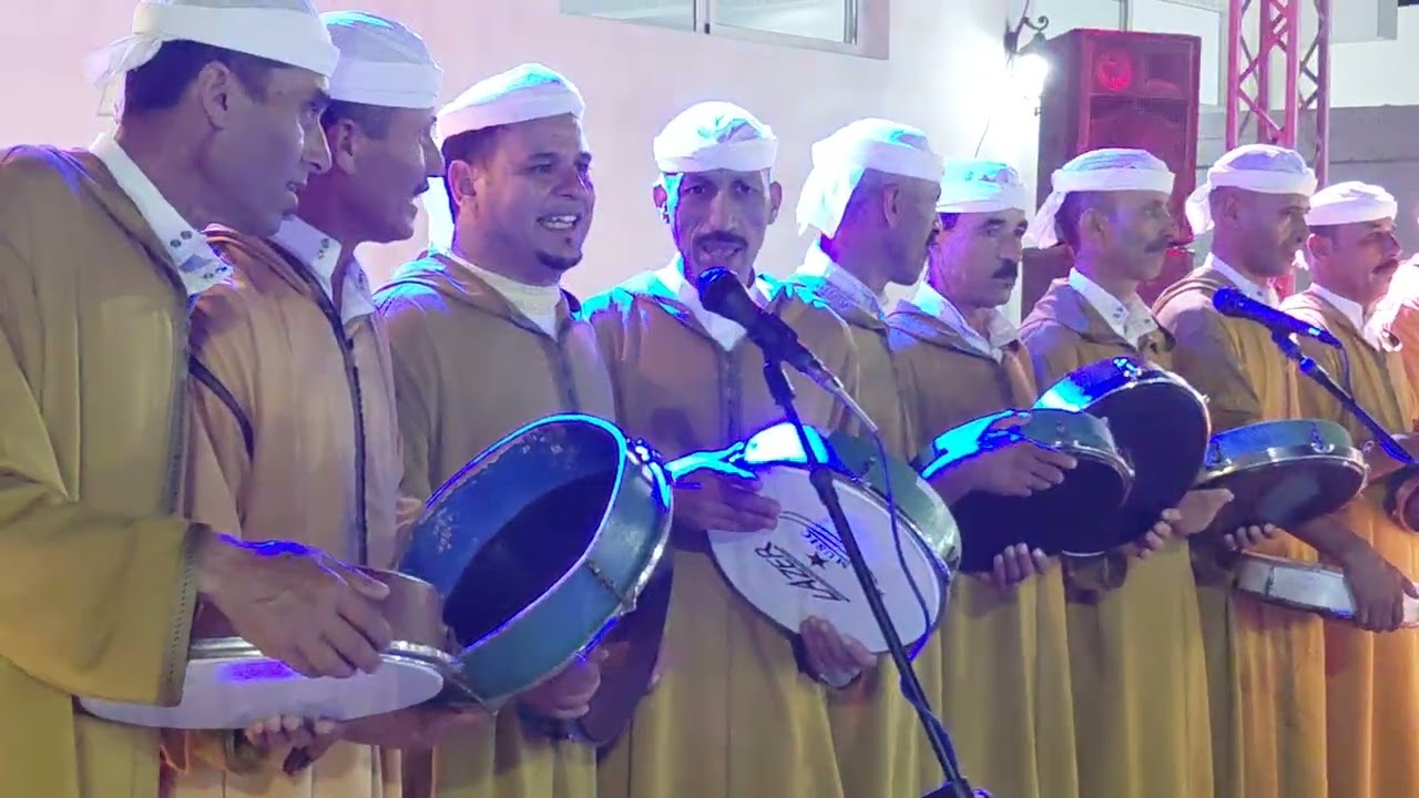 أحيدوس مجموعة بويوسف عمار من أيت حرز الله - الحاجب: إبداع وتراث أمازيغي أصيل