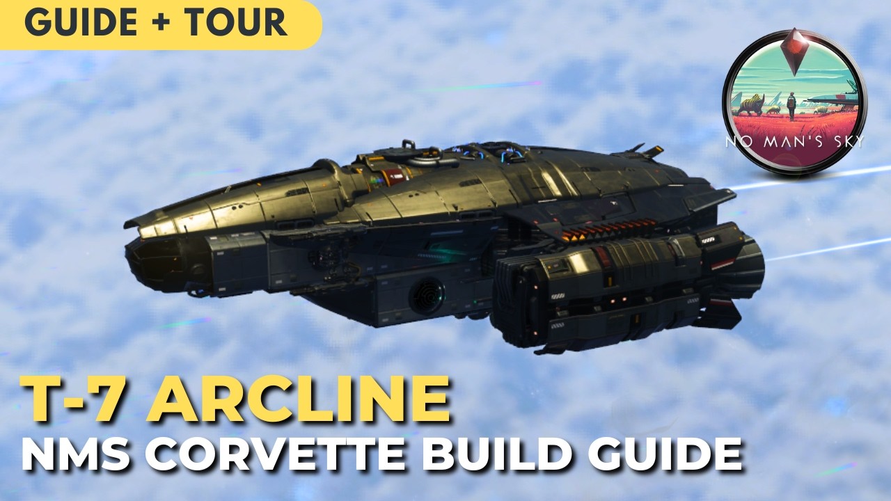 Build a Daily Driver Exploration Ship | No Man's Sky Corvette Build Guide