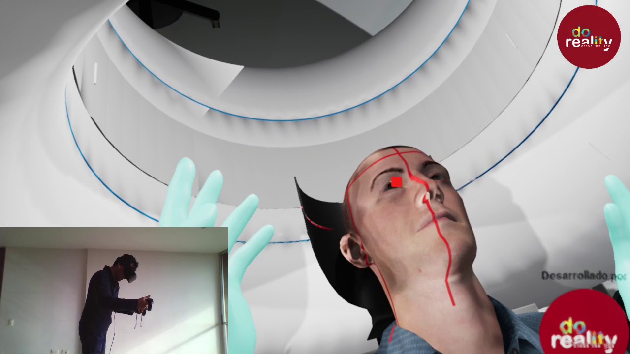 Simulador de Tomografía VRDI-CT - Cabeza del Paciente