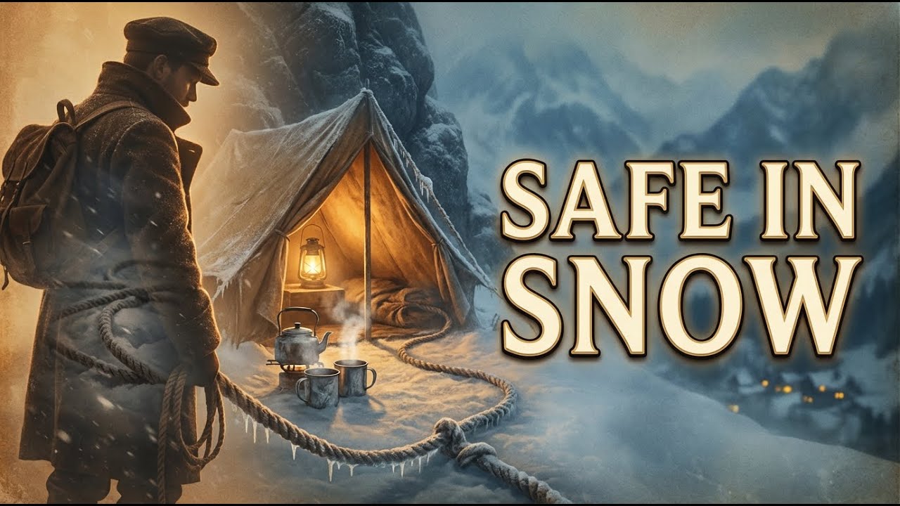 SAFE IN SNOW | A Calm Alpine Whiteout Rescue (1899) | Cozy Historical Fantasy Audio Story (2+ Hours)