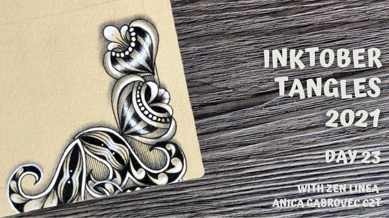 Inktober Tangles 2021 • День 23 • Пожалуйста
