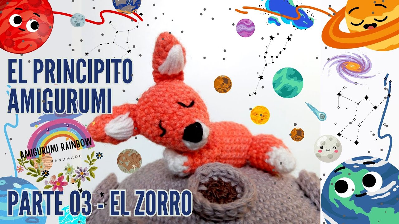 Амигуруми Фокс 🚀☄️👑🦊