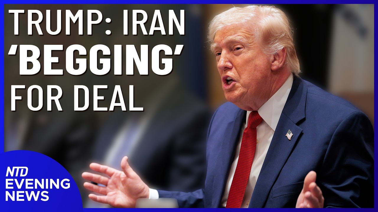 Trump: Iran &bdquo;błaga&rdquo; o zawarcie umowy; Maduro staje przed sądem w Nowym Jorku | NTD Evening News (...