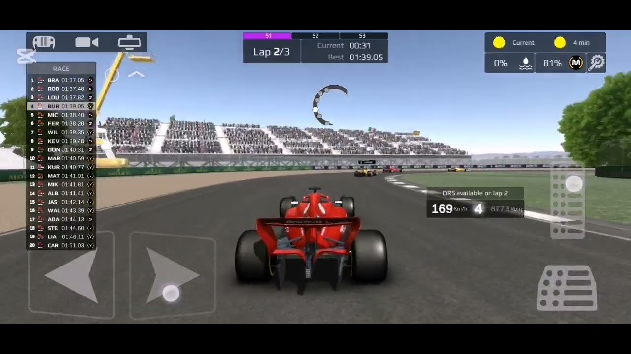 Playing online with my friends on FX Racer 