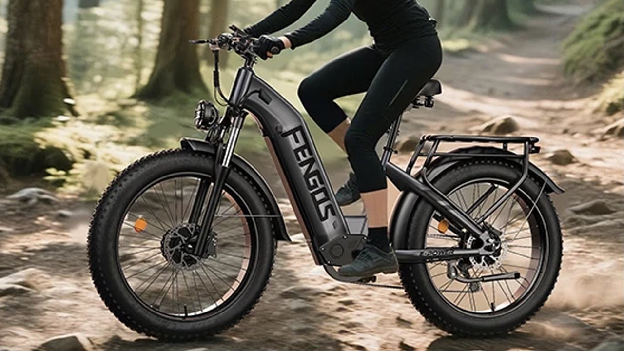 FENGQS H2 Electric Bike 3000W Dual Motor 52V 20Ah Battery 26x4 Inch Fat Tire Electric Bike