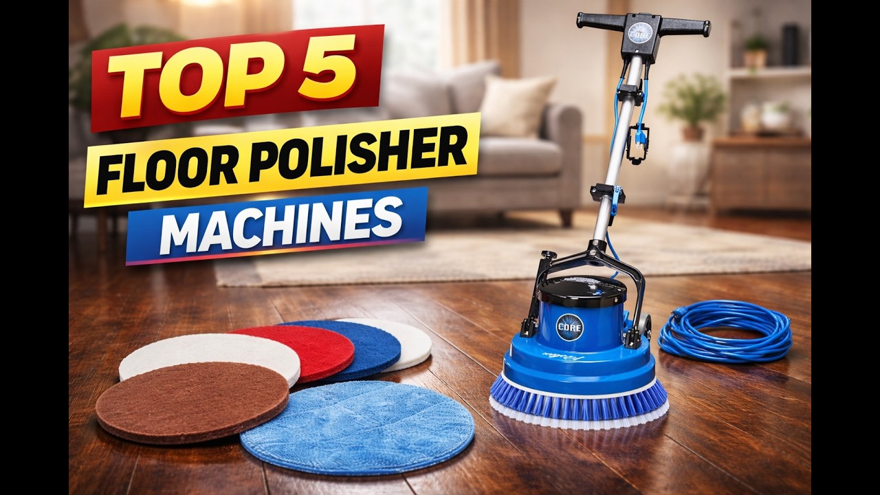 Best Floor Polisher Machines 2026 – Top 5 Tested & Reviewed