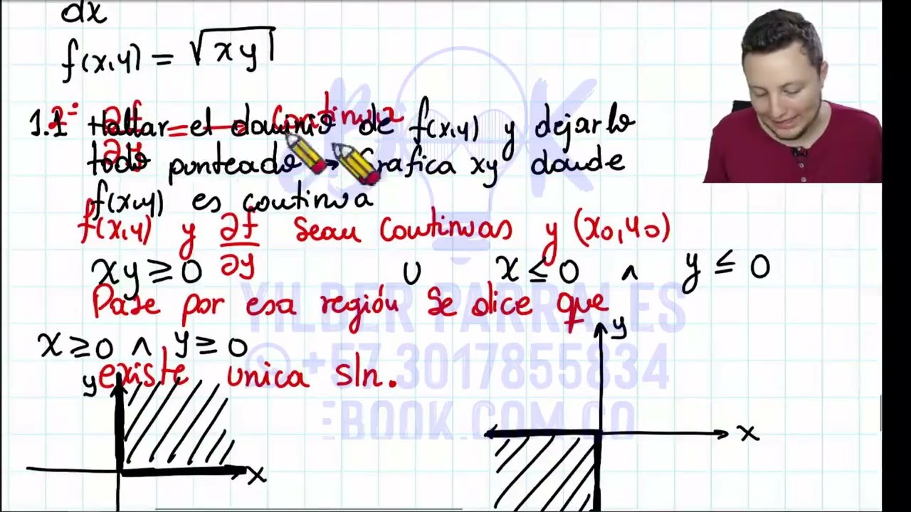 3  EXPLICACION Y EJERCICIOS BASICOS e3 ejercicio encontrando el dominio y continuidad de f y su deri