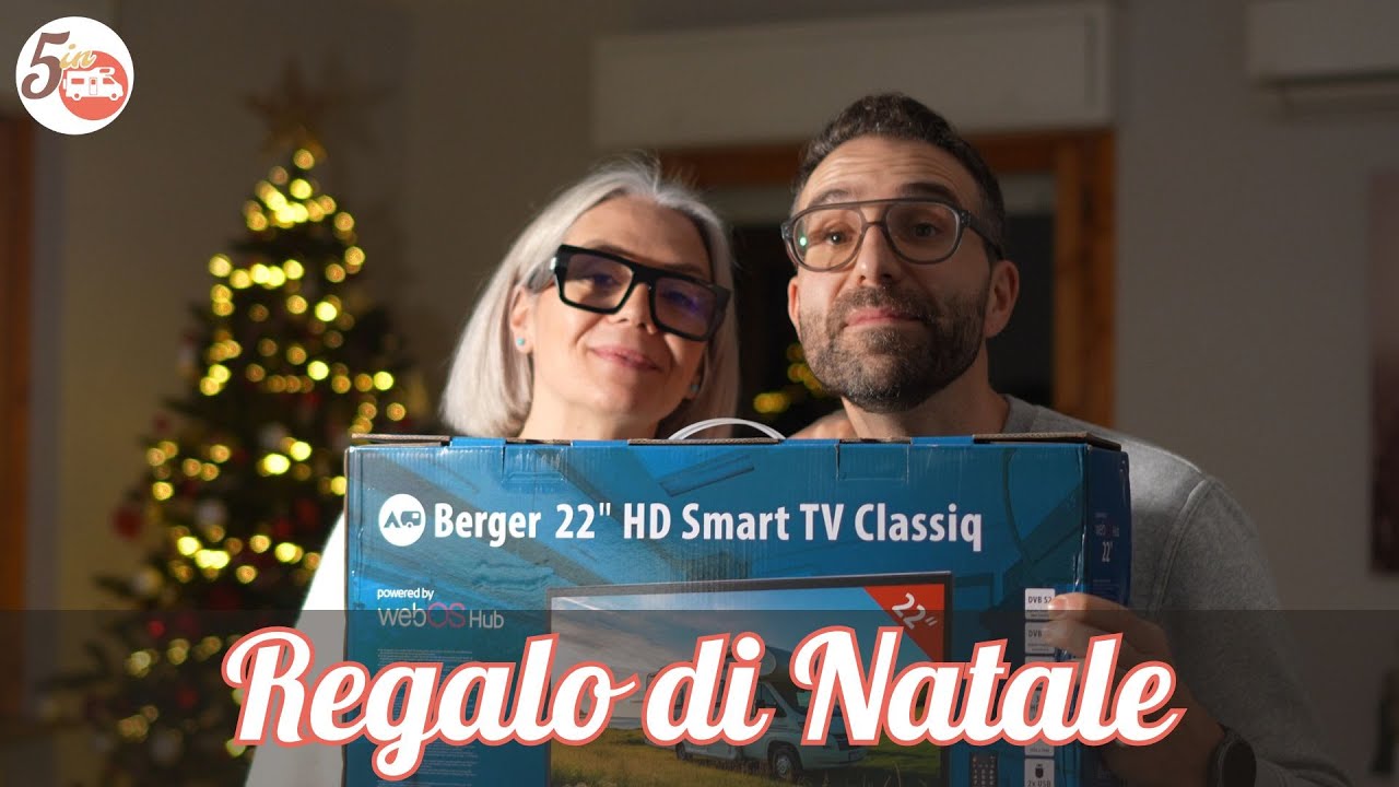 🎁 CI SIAMO REGALATI LA TV PERFETTA PER CAMPER!