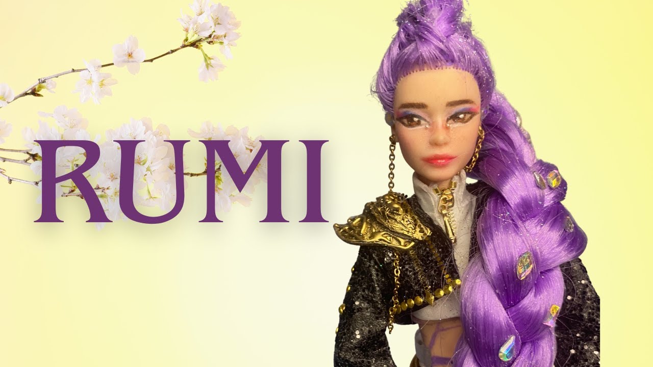 Rumi [ Kpop Demon Hunters ] Custom Doll ✨✨✨