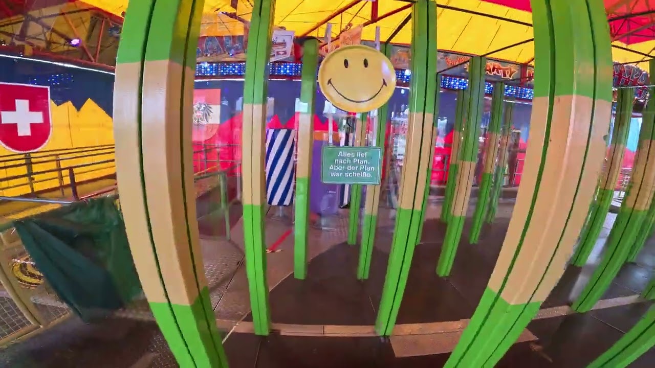 Holiday Park Szczecin 2025 - Apres Ski Party funhouse (Fackler) walkthrough/POV 2