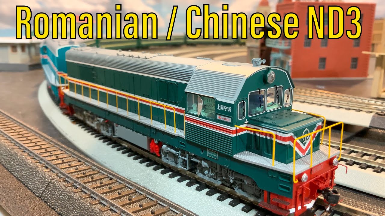 Quick Unboxing: HO Scale Romanian / China Rail ND3 Made by Changming Models
