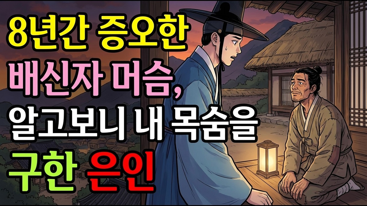 8년간 배신자로 알았던 머슴이 남긴 지독한 냄새의 똥지게, 그 충격적인 진실은? | 듣기만 해도 스르르 잠이 오는 | 야담 | 달빛 책갈피