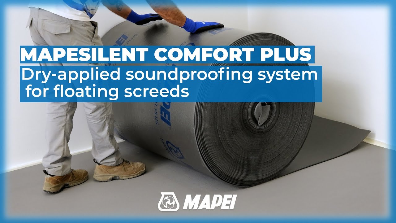 Mapesilent Comfort Plus: Thin, Effective Floor Soundproofing | Mapei