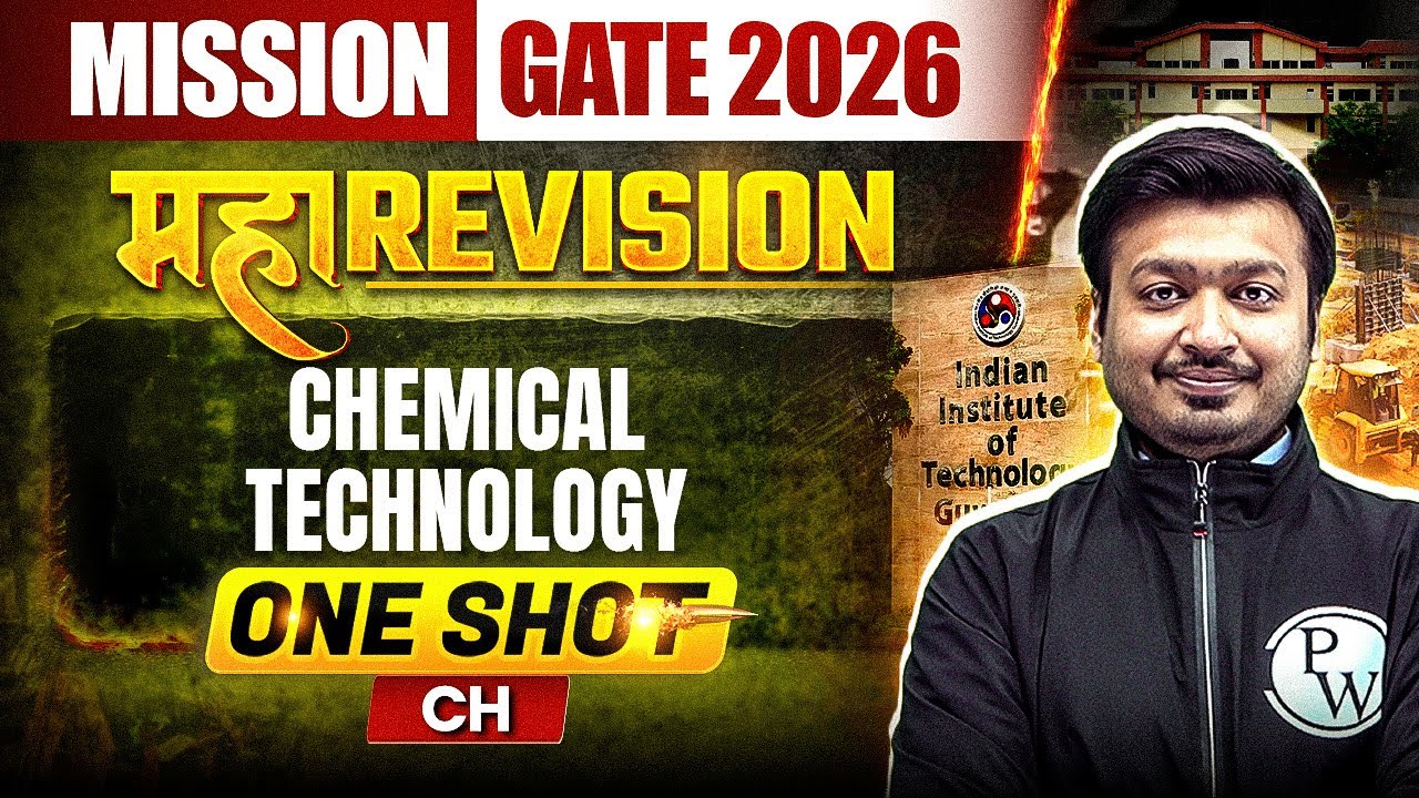 Chemical Technology One Shot | Chemical Engineering Maha Revision | Mission GATE 2026