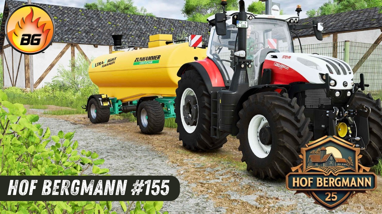 Probleme bei der Büffelfütterung | Hof Bergmann #155 | Landwirtschafts-Simulator 25