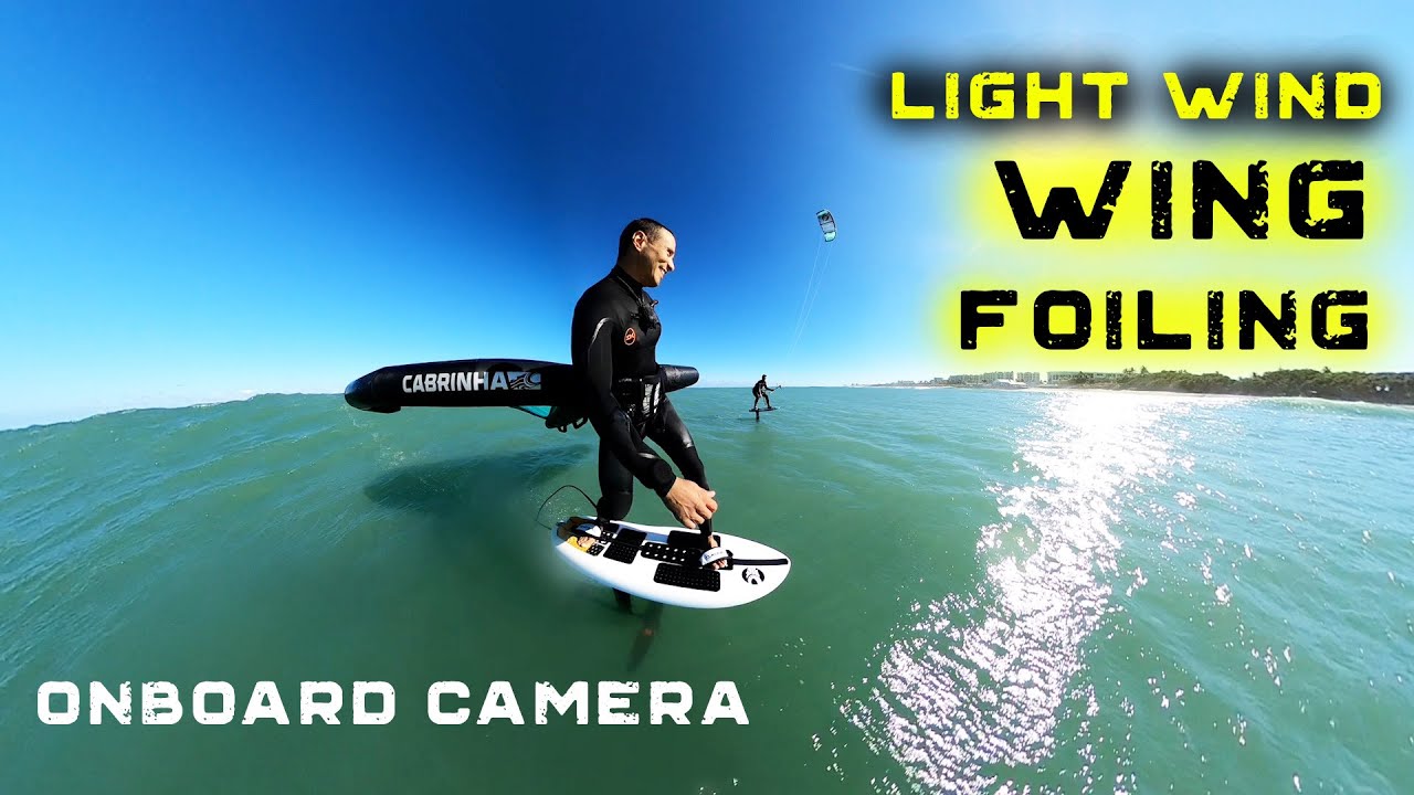 Light Wind Session | WING FOIL onboard view