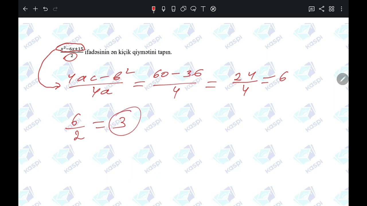 Buraxılış Sınaq İmtahanı 4 Riyaziyyat 10-cu sinif