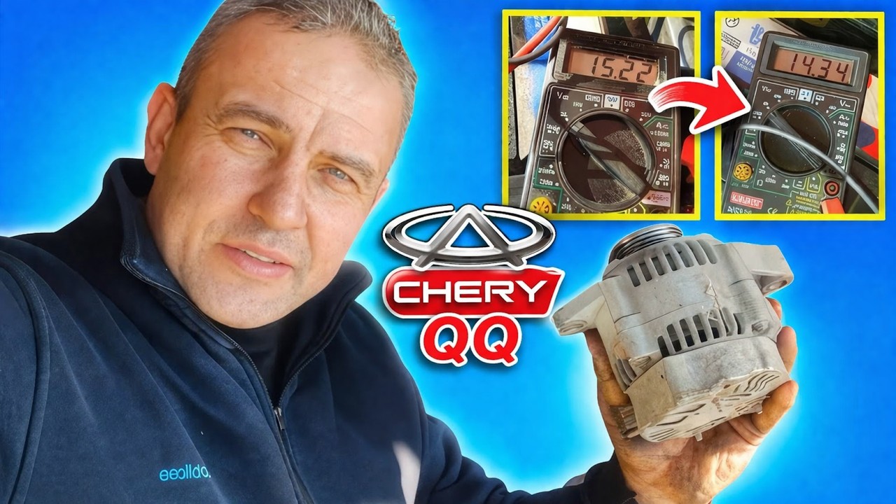 Замена генератора Chery QQ