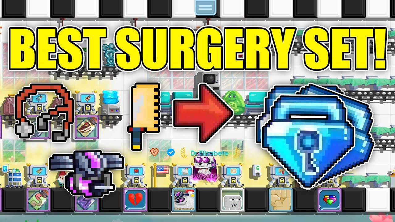 ЛУЧШИЙ НАБОР ДЛЯ ХИРУРГИИ В GROWTOPIA! | Growtopia 2025 |