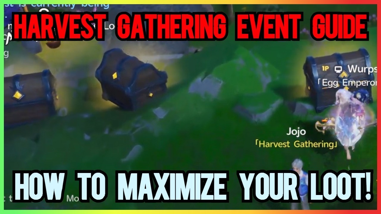 Maximize your loot with this strategy in the harvest gathering event! | Aniimo