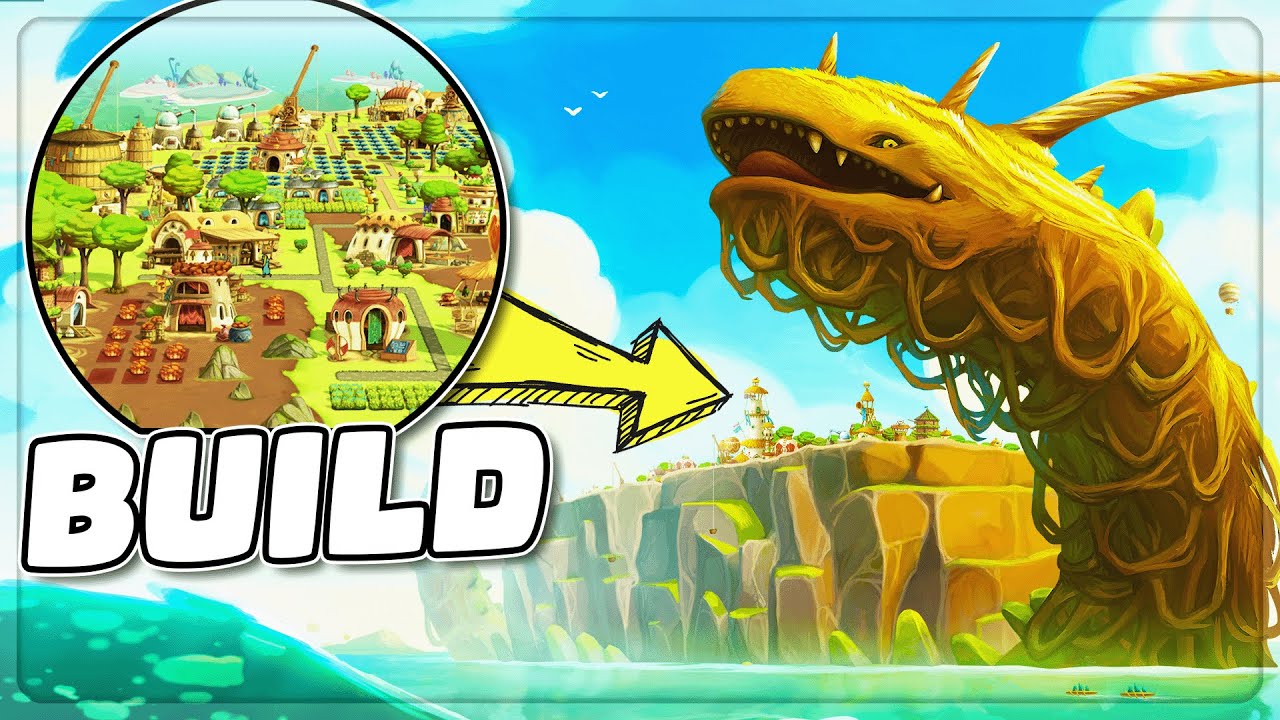 I EVOLVED And GREW Human Life On TOP Of A GIGANTIC GOD in The Wandering Village