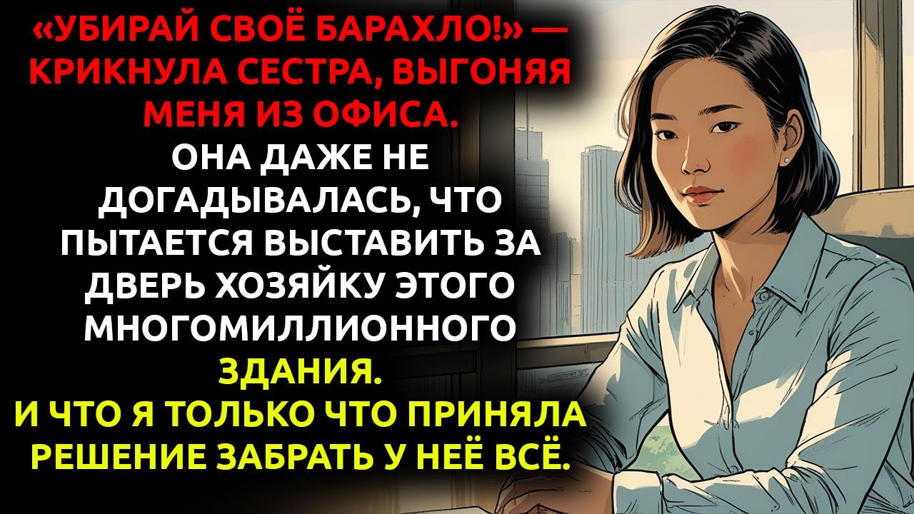 30 лет я была «НЕУДАЧНИЦЕЙ» в семье... пока моя сестра не получила от меня УВЕДОМЛЕНИЕ о выселении.