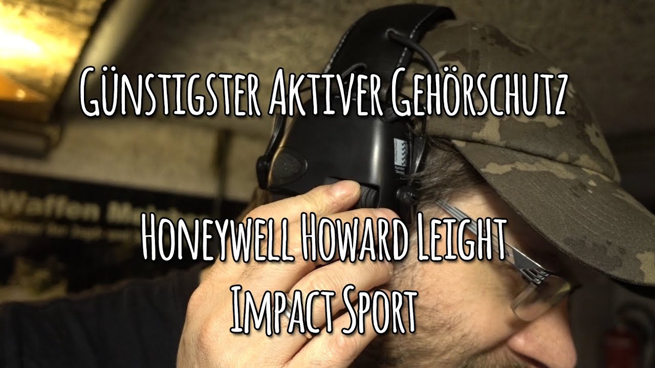 G&uuml;nstigster aktiver Geh&ouml;rschutz: Honeywell Howard Leight Impact Sport