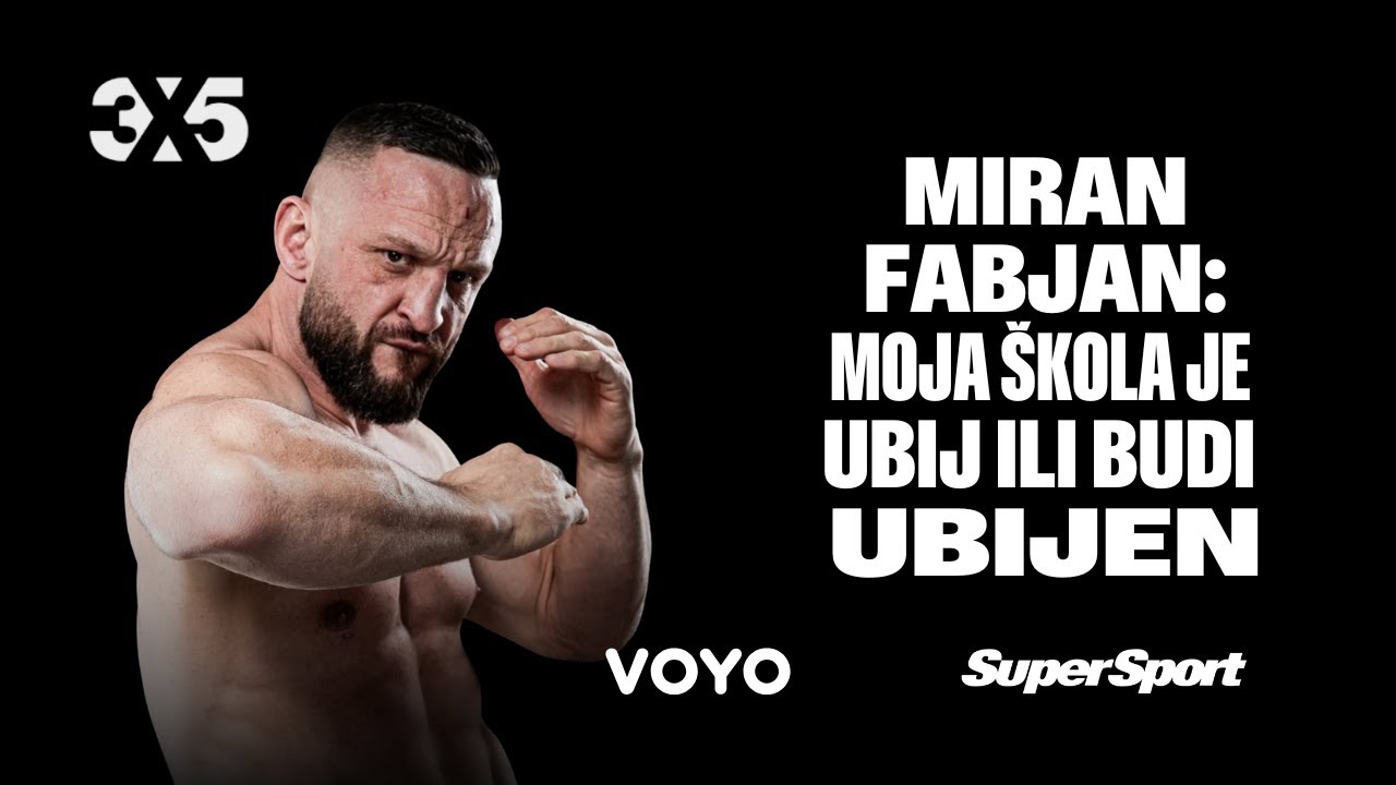 Miran Fabjan: Mogu trenirati oba tima FON-a. Ilke ih može učiti da tapču i zovu hitnu | 3x5 by Voyo