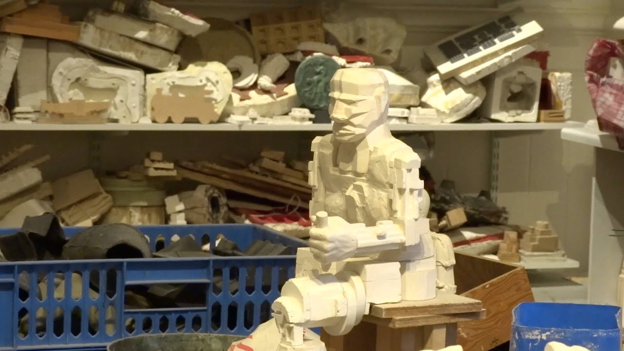 Eduardo Paolozzi Sculpture Studio Gallery of Modern Art Edinburgh Scotland