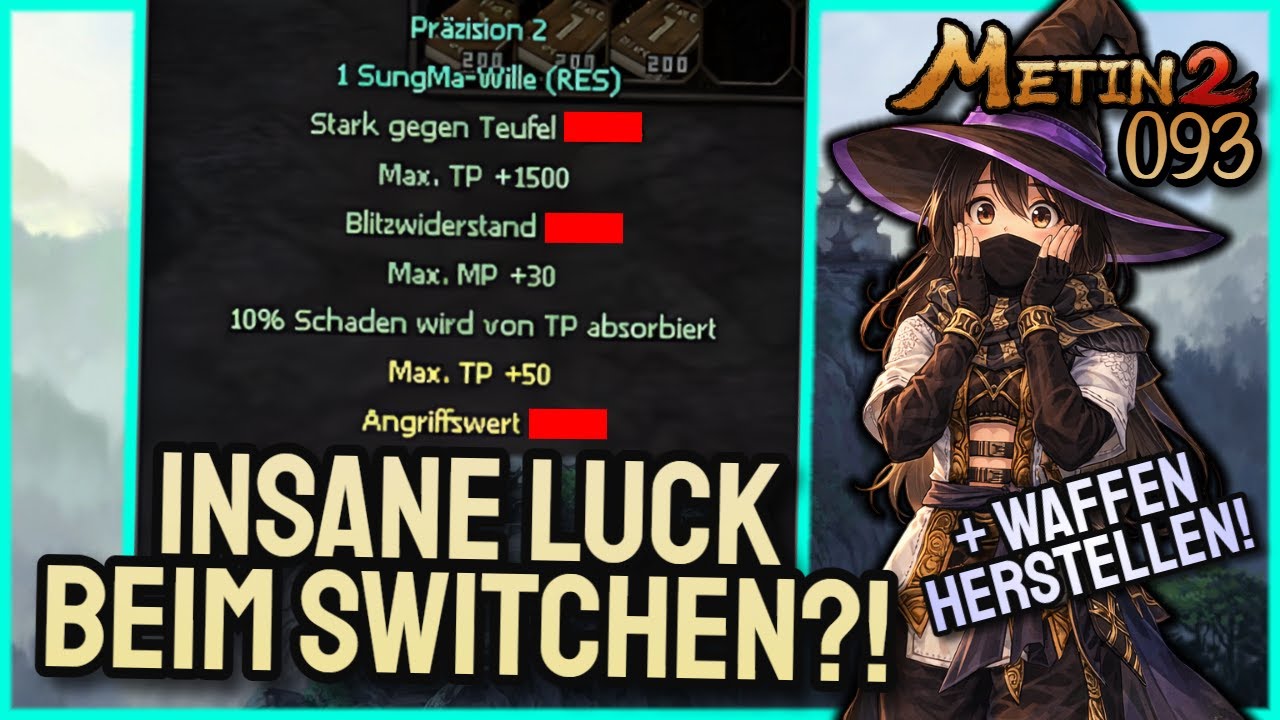 Metin2 DE 🦁 Tigerghost [ #093 ] 🦁 60x Schlangenklinge herstellen & neues KRASSES Armband?!