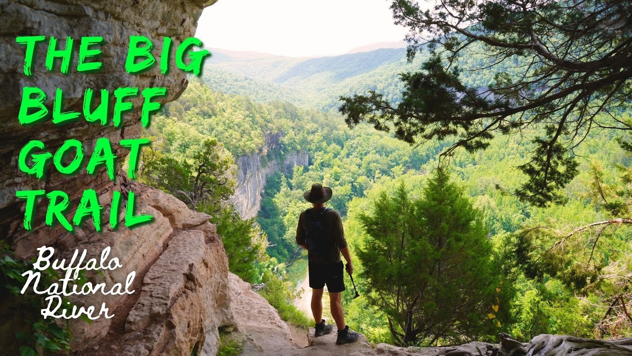 Tallest Sheer Bluff In the Ozarks! The Centerpoint to Goat Trail | Buffalo National River