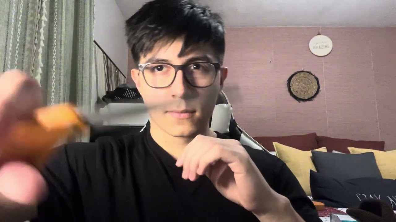 My first ASMR video 