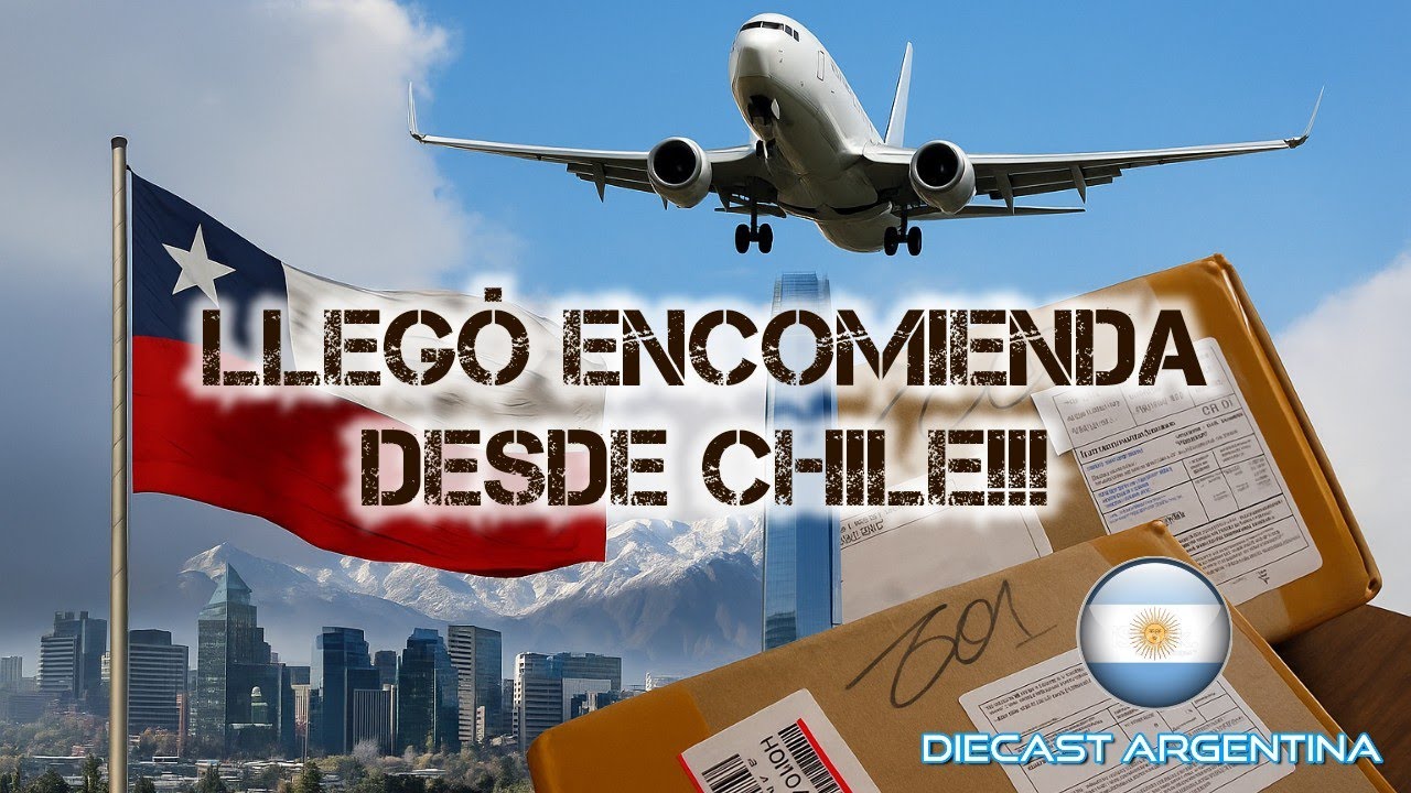 Llegó encomienda desde Chile!!! 🇨🇱🛫📦