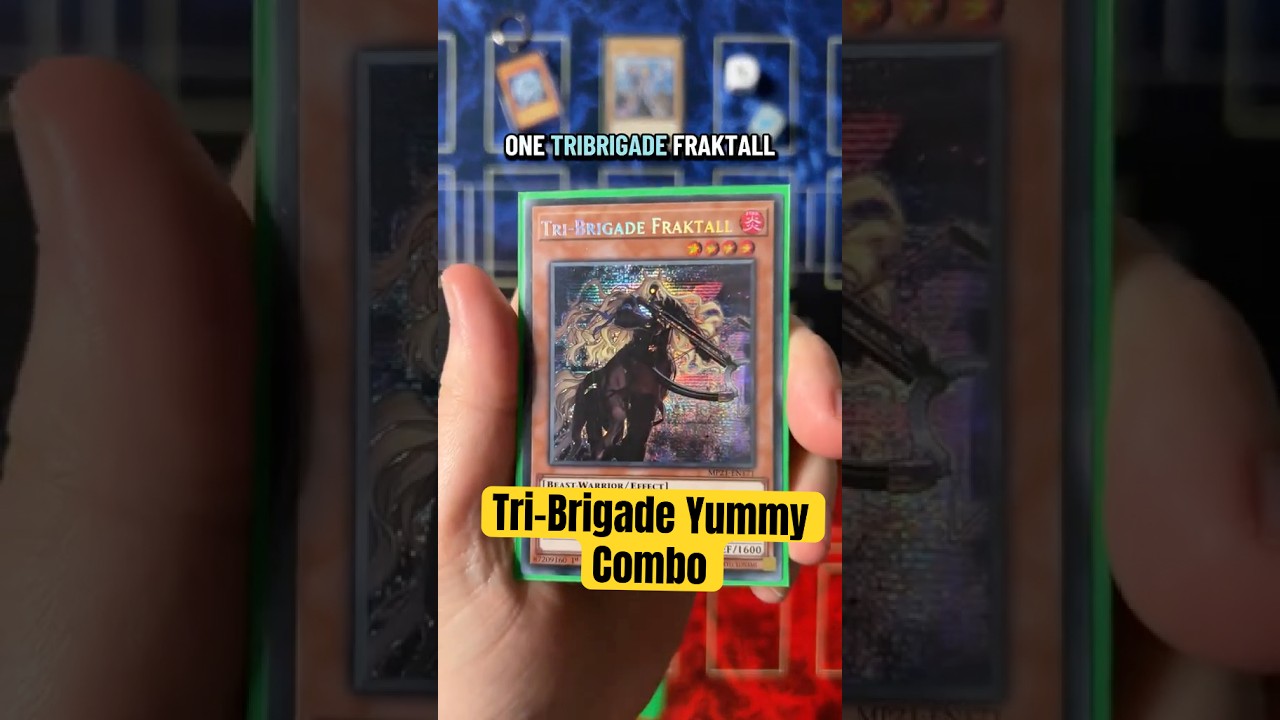 One Fraktall is Tri-Brigade Yummy combo 🥰 #yugioh #tcg #combo