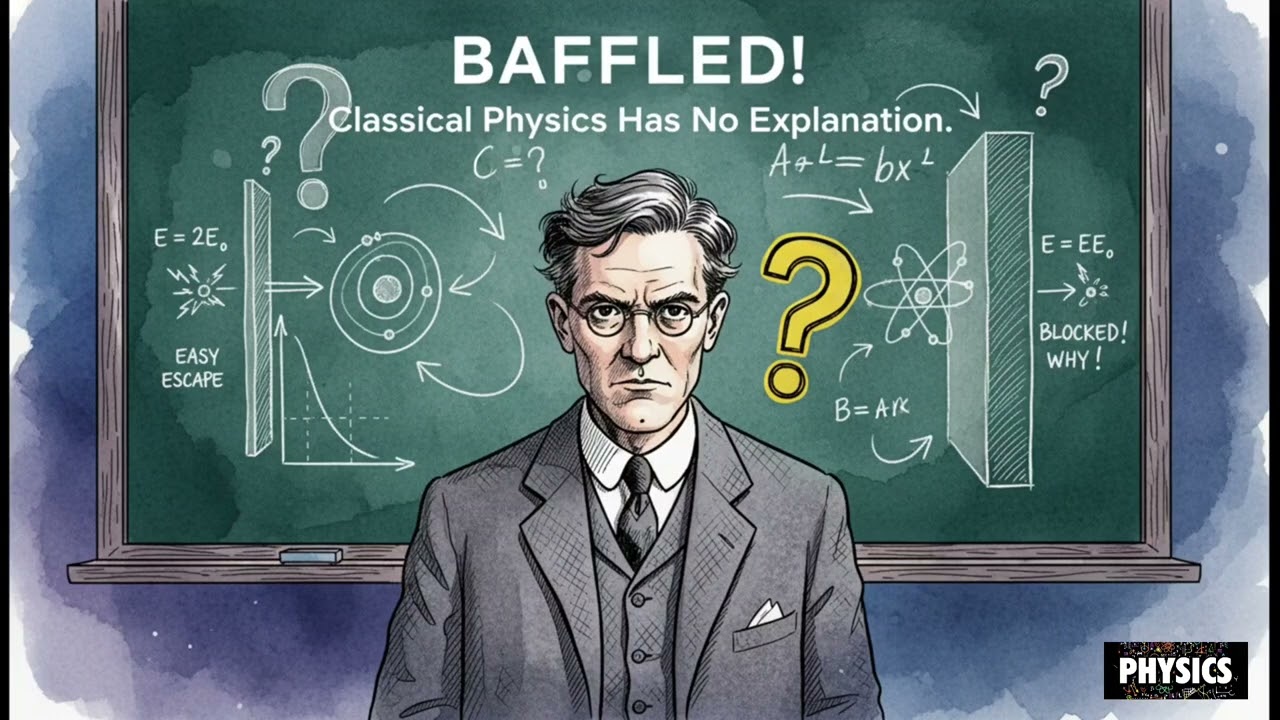 📚 Gamow Theory of Alpha Decay | Quantum Tunneling in Nuclear Physics 