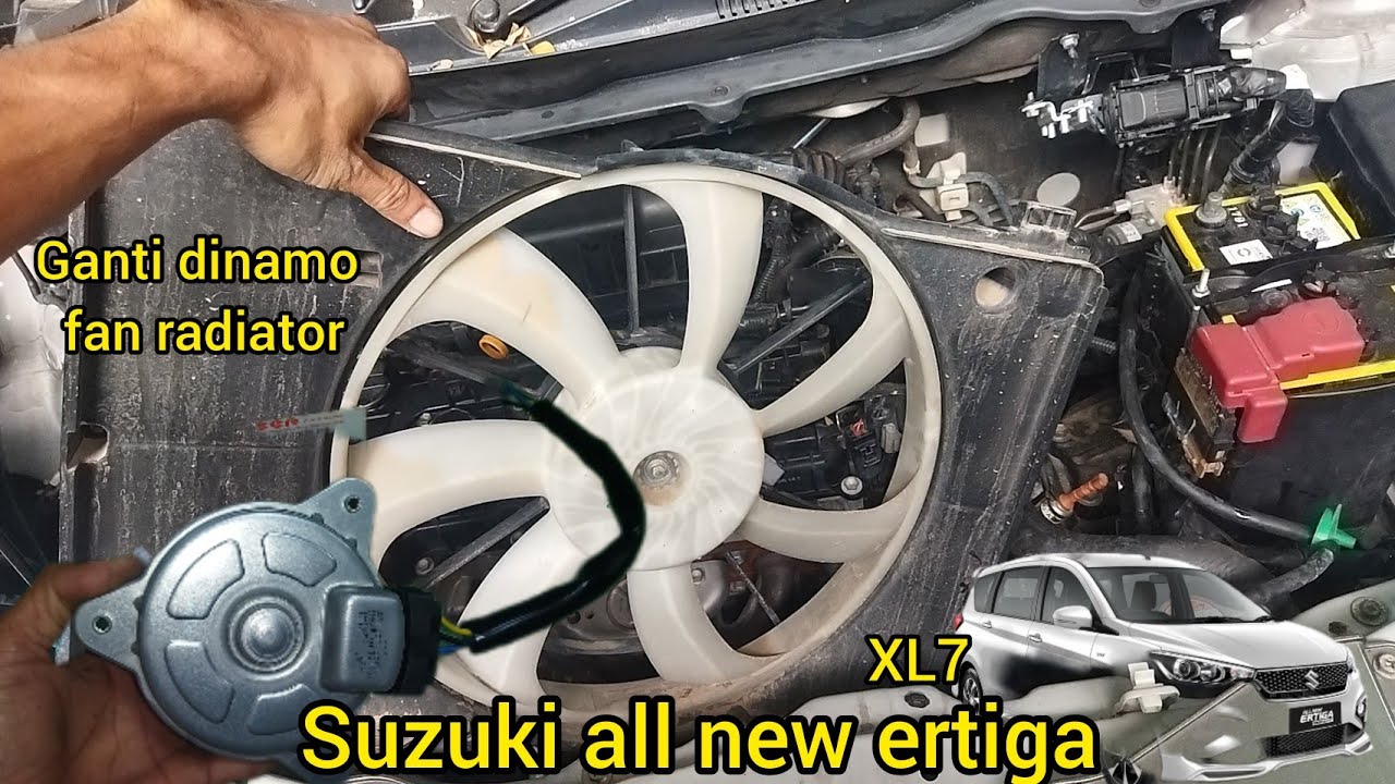Suzuki all new ertiga,Ganti Dinamo Radiator,Motor Fan,Harga sperpart,Original SGP